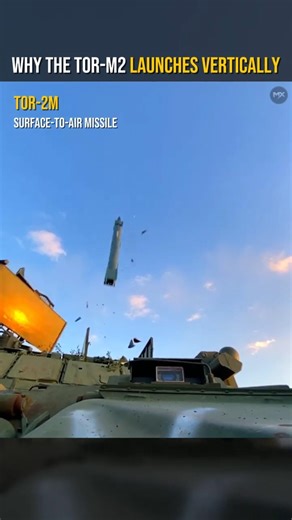 Why does the TOR-M2 Launch Vertically? #shorts