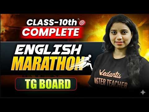 Class 10th | Complete English Marathon | TG Board