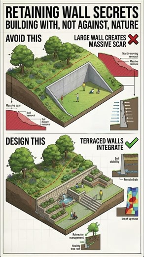 RETAINING WALL #shorts #civilengineering065 #viral