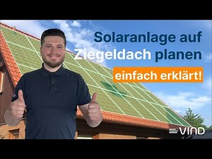 Solaranlage auf Ziegeldach planen – Schritt für Schritt erklärt!