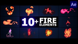 Download Fire Elements | After Effects - Videohive - aedownload.com