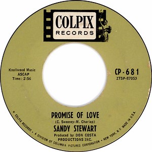 Sandy Stewart - Promise Of Love / My Favorite Song