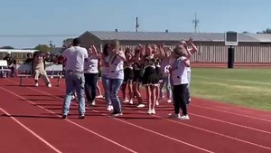 1.2K views · 50 reactions | We show our spirit from our head to our toes...and then those toes start dancing. At today's pep rally we challenged Junior High to a Lip Sync Battle. Teachers and staff gathered to battle out who was the best (we will let you decide who should have won). Part 2 of 2 (Junior High Dance) | Comanche High School | Facebook