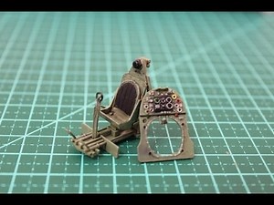 TAMIYA 1/48 Supermarine Spitfire Mk.Vb trop. Cockpit Parte 1