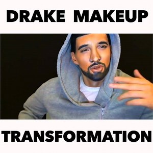 6.1M views | AMAZING DRAKE MAKEUP TRANSFORMATION!!!  Credit: MARINA MAKE-UP | Viralized | Facebook