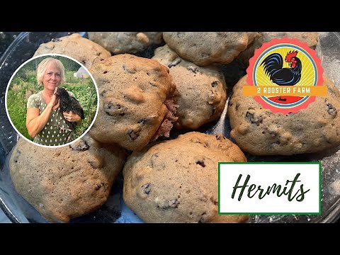 Old Fashioned Hermit Cookies - Chewy & Delicious!