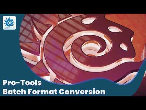 Lightwave 3D ProTools - Batch Format Conversion