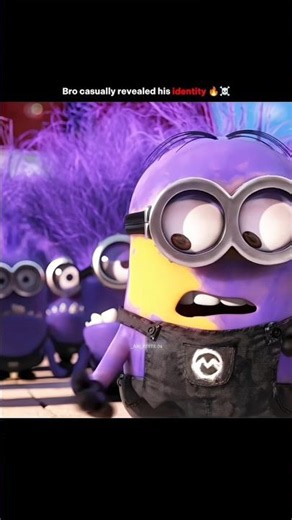 Minions secretly revealed his identity|| despicable me 2 #viral#trending#shortsfeed#youtube#minions