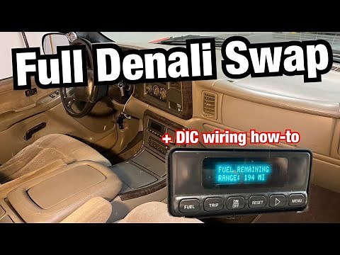 the ULTIMATE SILVERADO INTERIOR UPGRADE & DIC wiring how-to GMT800
