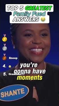 Ranking HILARIOUS Family Fued Answers 🤣