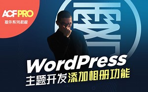 WordPress 添加相册功能【Advanced Custom Fields PRO自定义字段插件系列教程】