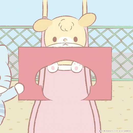 【かぶりんぼくらぶ】マメvsすべり台 かぶりんぼ通り抜けチャレンジ！【NEXT KAWAII PROJECT】