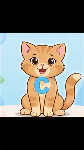 ABC Cartoon Song 🅰️🅱️🅲 | Fun Kids Rhyme #Shorts #abcsong #cartoon