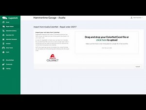 Axalta Colornet Cloud & EagleMMS Integration Demo