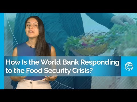What Is Food Security and How Is the World Bank Supporting the Most Vulnerable Households?