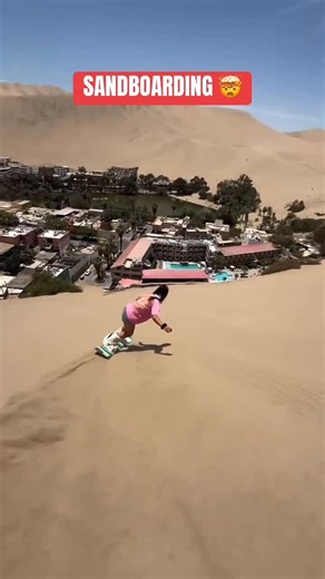 TSN on Instagram: "Snowboarding… but make it sand 🤯 (via @huacachina_sandboard)"