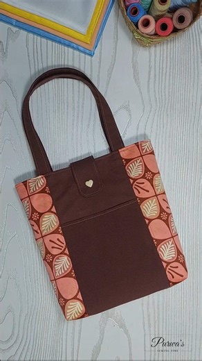 How to Sew a Stylish Tote Bag – Easy Canvas Tote Bag Tutorial