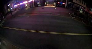 34K views · 174 reactions | Video of Thursday morning's manhole explosion in downtown Schenectady, New York, was caught on a city camera. The video, released Thursday evening, showed a quiet and dark State Street interrupted by a flash of flames that launched the manhole cover more than a story in the air. Smoke then starts billowing from the open hole. | The Daily Gazette of Schenectady | Facebook