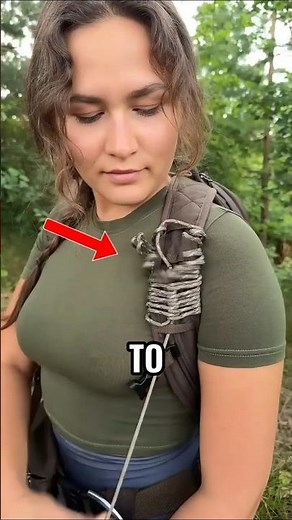 How to tie a paracord backpack strap wrap (Cobra Wrap)(@ateliersacdenoeuds)