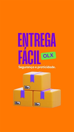 Entrega prática, fácil e do jeitinho que você precisa? Só na OLX! 🚚✨ Comprando pelo meu app/site, você pode receber seus produtos no conforto da sua casa, de qualquer lugar do Brasil, ou escolher retirar em um ponto pertinho de você. 🏠📦 É só usar o filtro “Entrega Fácil” e aproveitar! 💜🚀 #SegurançaOLX #PegaDesapega #OLX | OLX