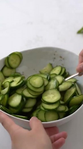 Moroccan Cucumber Salad