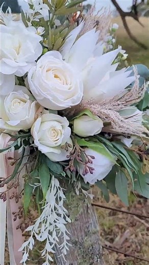Tilly Silk Bridal Bouquet by Flowers For Ever After #weddingflowers #flowerstories #weddingflorist