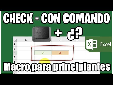 How to place a Check or any Symbol in Excel with Basic Macro Commands