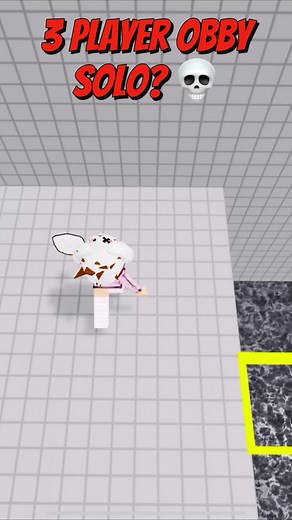 Solo 3 Player Obby Challenge in Teamwork Puzzles