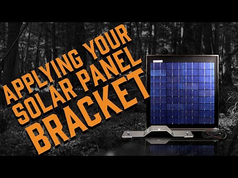 Applying Your Solar Panel Bracket