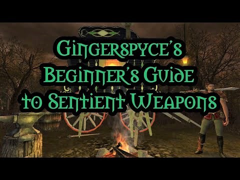 Gingerspyce's Beginner's Guide to Sentient Weapons