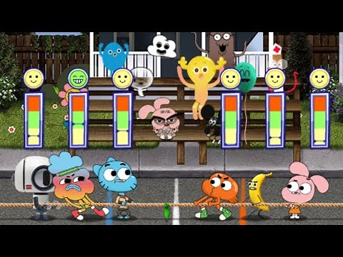 The Amazing World of Gumball: The Gumball Games - Squid Game Comes To Elmore (CN Games)
