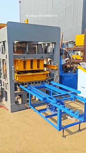 Fully automatic hollow block making machine pavement block moulding machine China factory price | Brick making machine