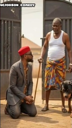When your girlfriend forgets to tell you her dad is home… 🐕💨 #RunForYourLife #shorts #africancomedy