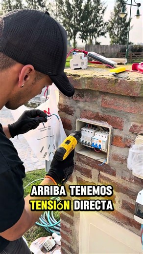Cómo conectar diferencial y térmica ! Con tensión 👉😳