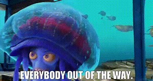 Everybody out of the way.