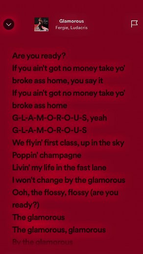 Glamorous - Fergie, Ludacris Lyrics
