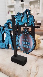 Personalized Haunted Mansion Sign, Disney Hitchhiking Ghosts Halloween Decorations - Etsy