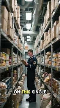 This Aircraft Carrier Cooks 17,000 Meals a Day for 5,000 Sailors#shorts #usnavy #movie #film