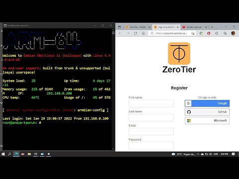 Install Zerotier on Armbian Server B860H so it can be accessed anywhere via the Internet.