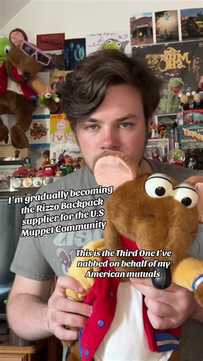 Muppet Collector's Exclusive Rizzo Backpack Update