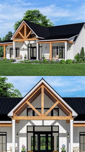 Smart Design, Smarter Build: The Barndominium Advantage See plan here -> https://www.barndominiumlife.com/barndominium-plans/bco-40001-r/ | Barndominium Plans
