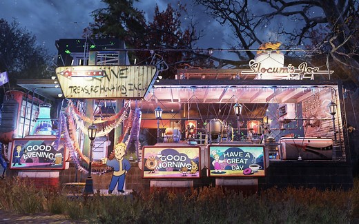 《辐射76》简单的房子建造——管线墙