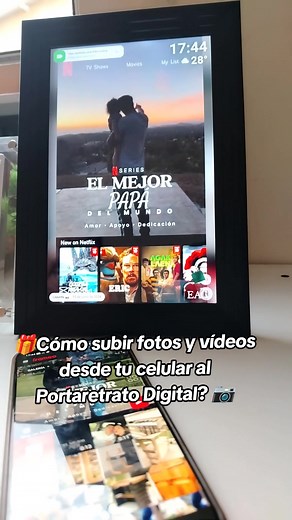 Cómo subir fotos a tu portaretrato digital fácilmente