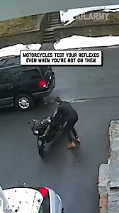ah yeah the kickstand #motorcycle #fails #CCTV | FailArmy