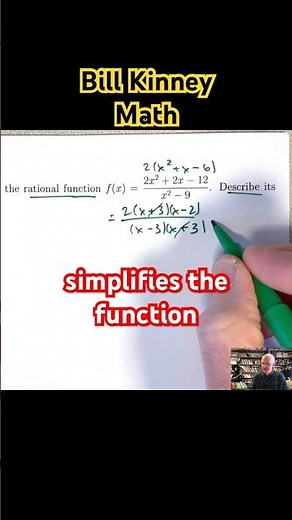 RATIONAL FUNCTIONS: Factor, Cancel, and Find the HOLE! 🕳️