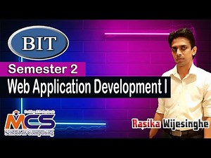 Semester 2 Web Application Development Part 02
