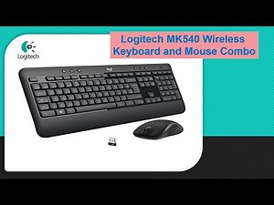 Logitech Advanced MK540 Keyboard Mouse Combo Unboxing and Review