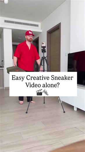 IG: nordic_scott 📸 // Easy Creative Sneaker Video alone? #edit #videoedit #jordans #videoediting #edits