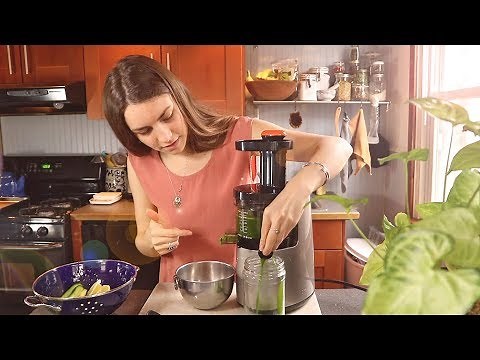 Hurom Elite Slow Juicer: How to Use & Recipe