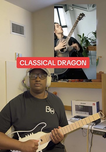 Classical Dragon Tutorial for Beginners on Guitar